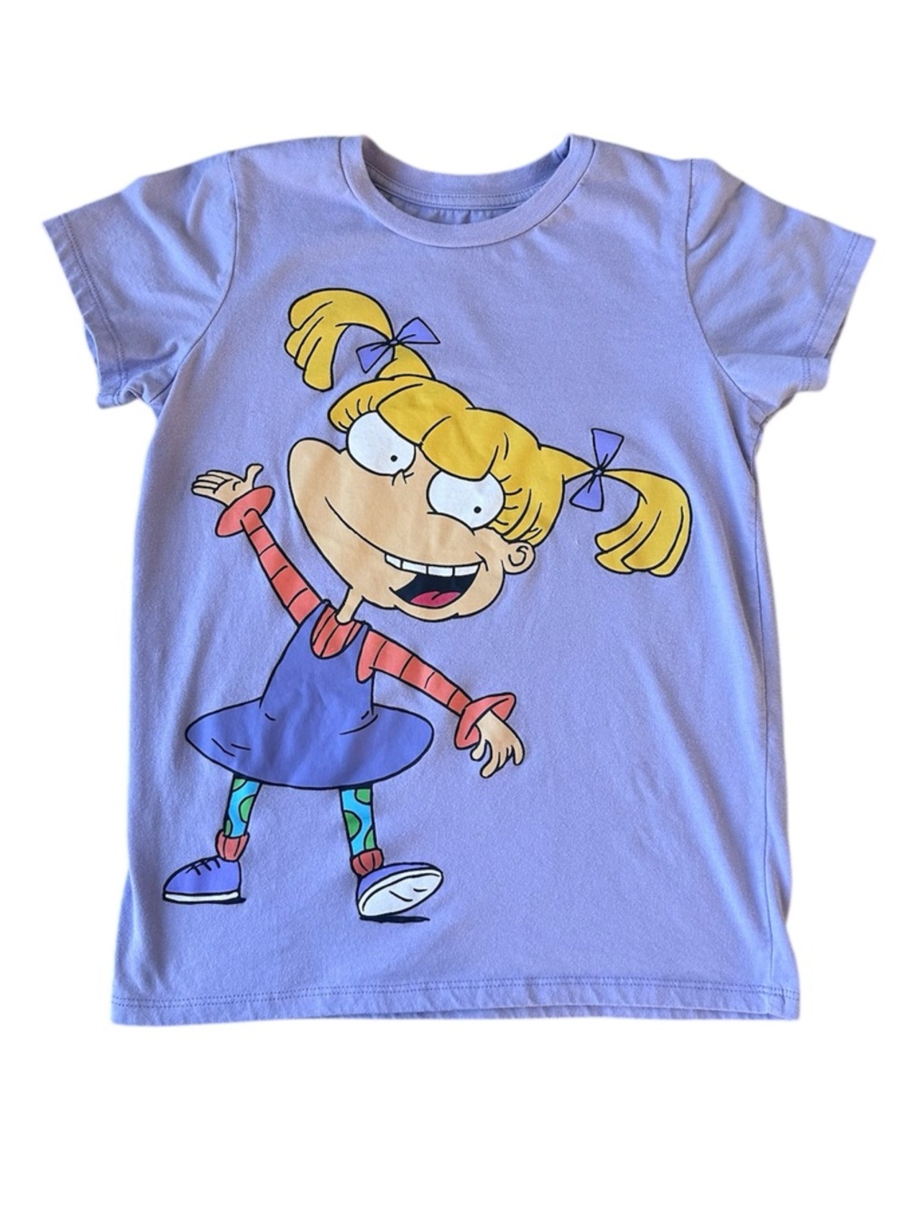 Nickelodeon Angelica Rugrats Graphic T-shirt Girls Large 10/12 Y2K Cartoon shirt